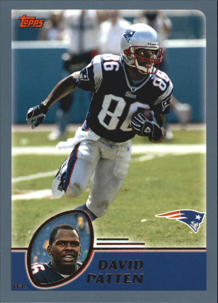 2003 Topps #13 David Patten