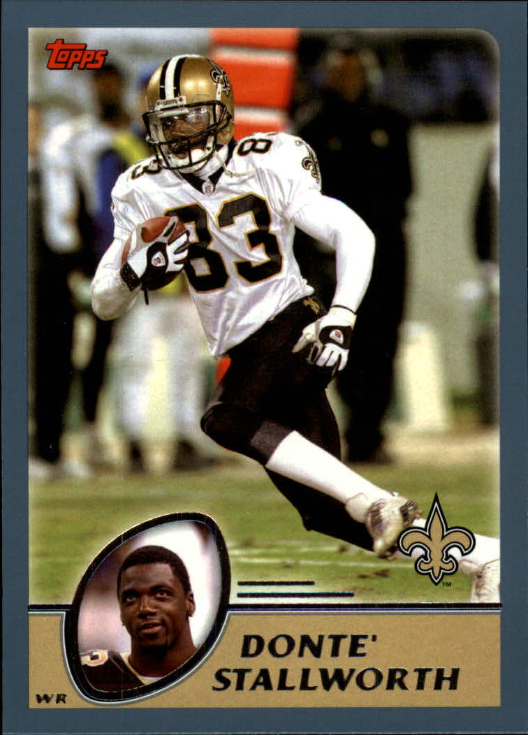 2003 Topps Collection #267 Donte Stallworth