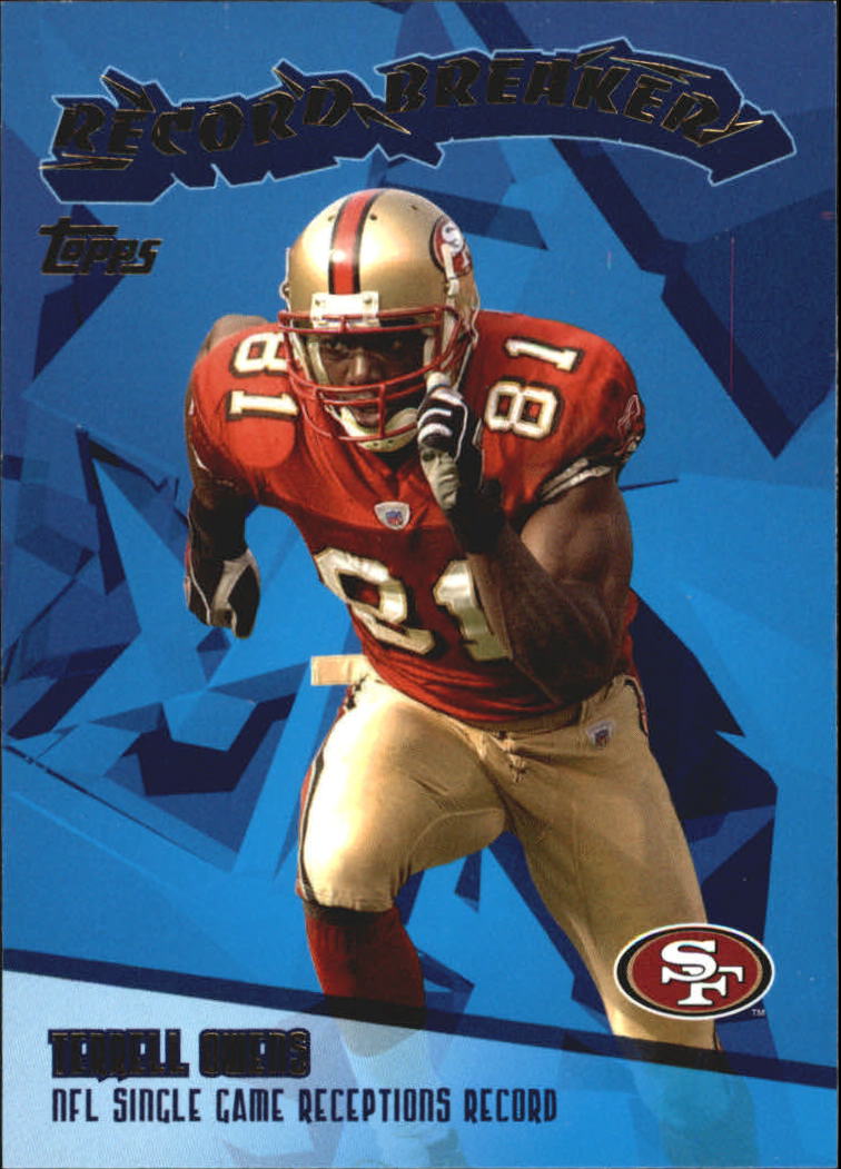2003 Topps Record Breakers #RB14 Terrell Owens