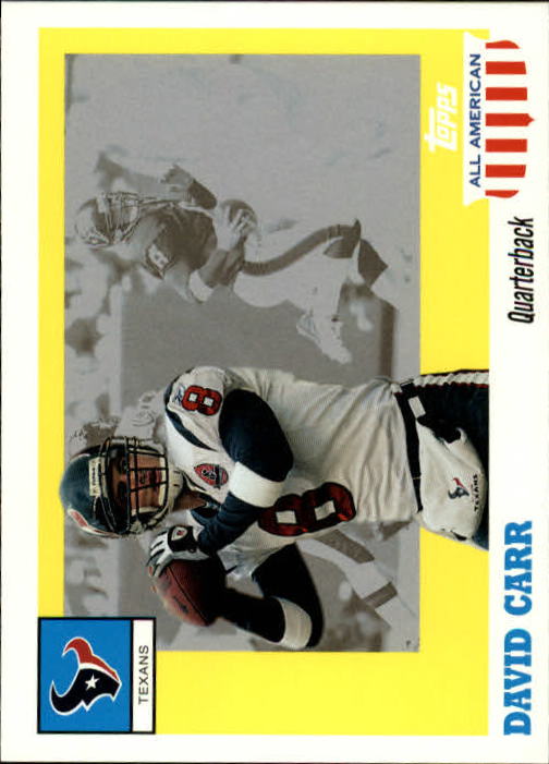 2003 Topps All American #28 David Carr