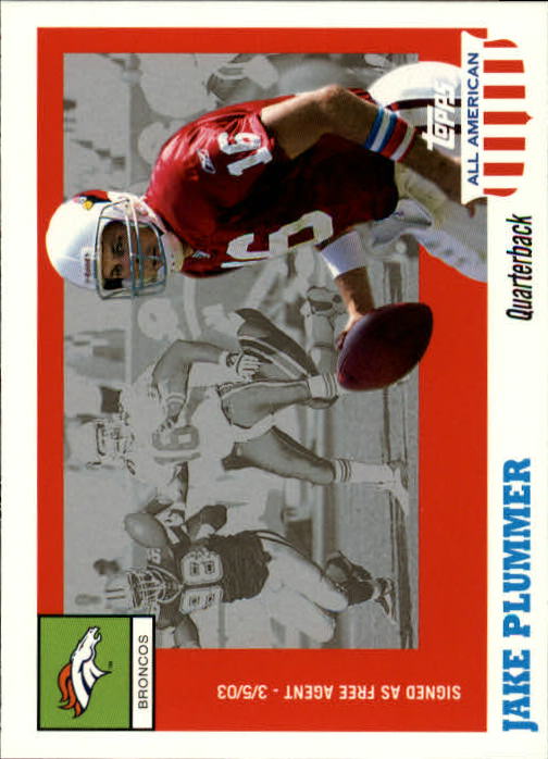 2003 Topps All American #53 Jake Plummer