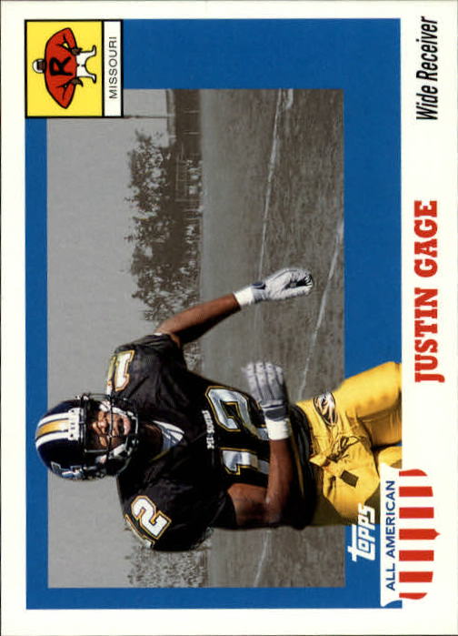2003 Topps All American #104 Justin Gage RC