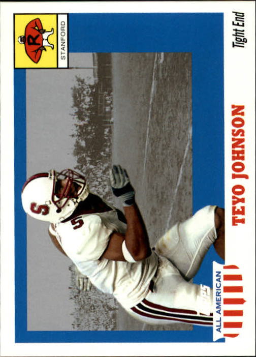 2003 Topps All American #118 Teyo Johnson RC