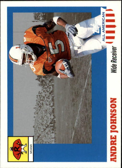 2003 Topps All American #136 Andre Johnson RC