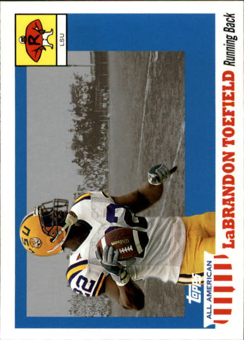 2003 Topps All American #146 LaBrandon Toefield RC