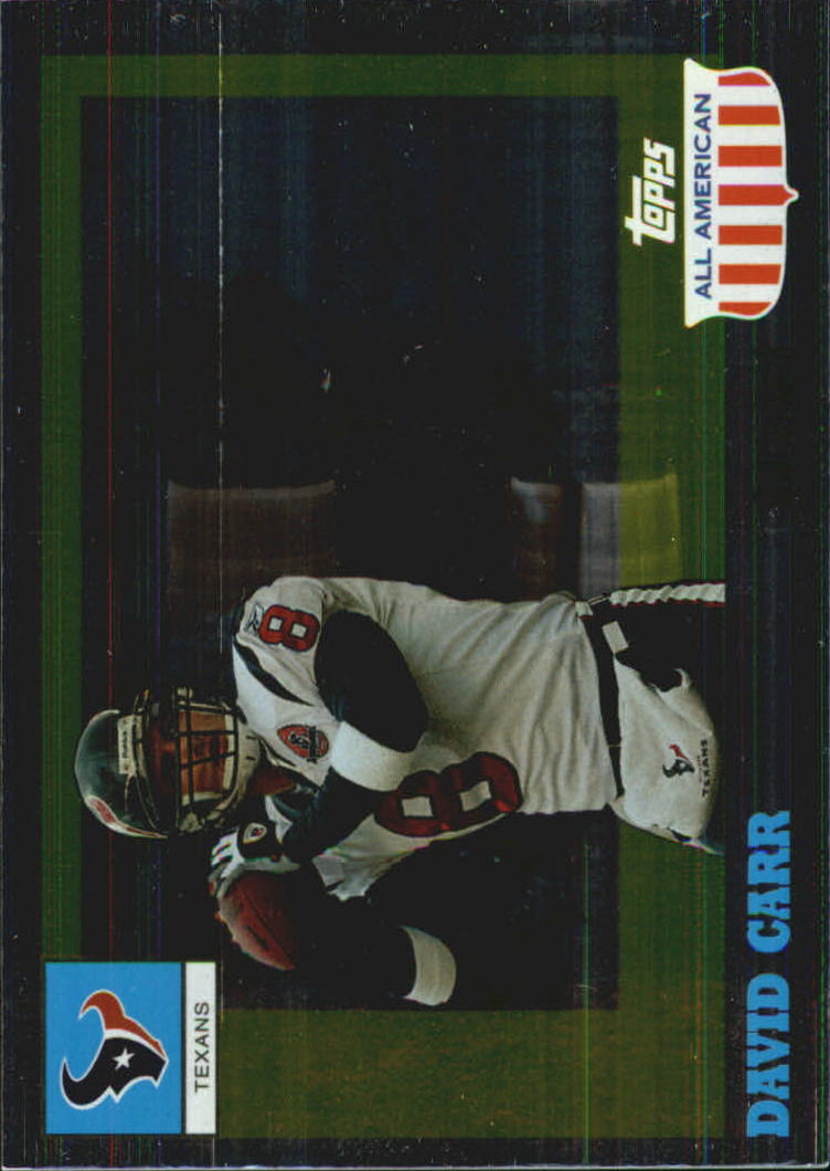 2003 Topps All American Foil #28 David Carr