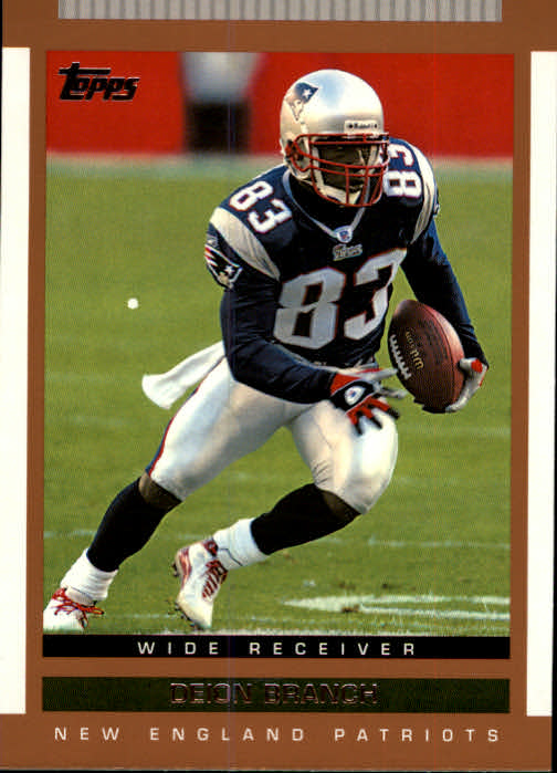 2003 Topps Draft Picks and Prospects #68 Deion Branch