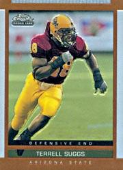 2003 Topps Draft Picks and Prospects Chrome #114 Terrell Suggs