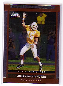 2003 Topps Draft Picks and Prospects Chrome #134 Kelley Washington