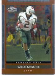 2003 Topps Draft Picks and Prospects Chrome #140 Willis McGahee
