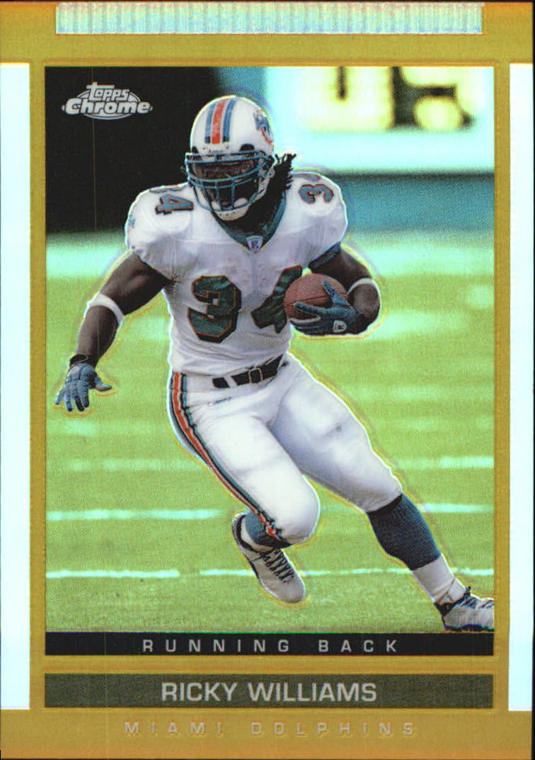 2003 Topps Draft Picks and Prospects Chrome Gold Refractors #30 Ricky Williams