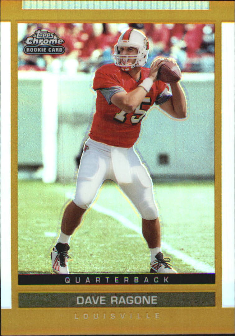 2003 Topps Draft Picks and Prospects Chrome Gold Refractors #145 Dave Ragone