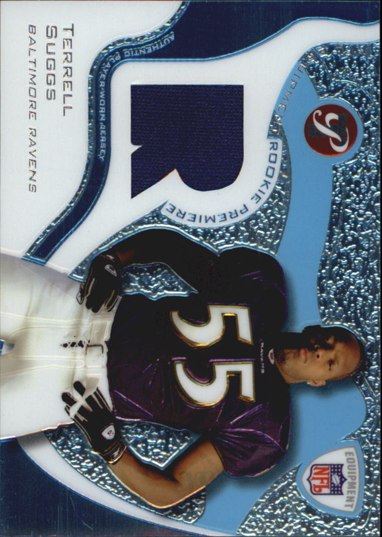 2003 Topps Pristine Rookie Premiere Jerseys #RPRTS Terrell Suggs F