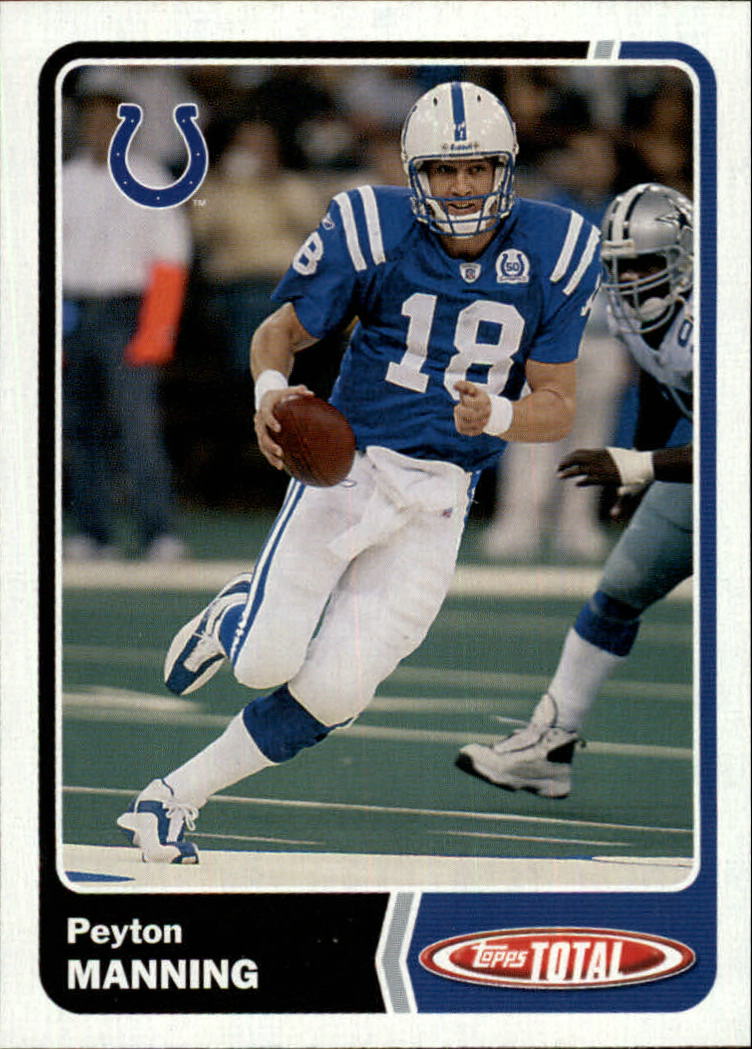 2003 Topps Total #275 Peyton Manning