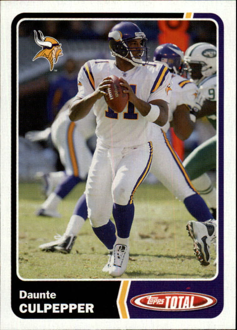 2003 Topps Total #305 Daunte Culpepper