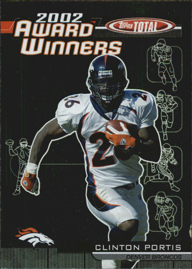 2003 Topps Total Award Winners #AW3 Clinton Portis