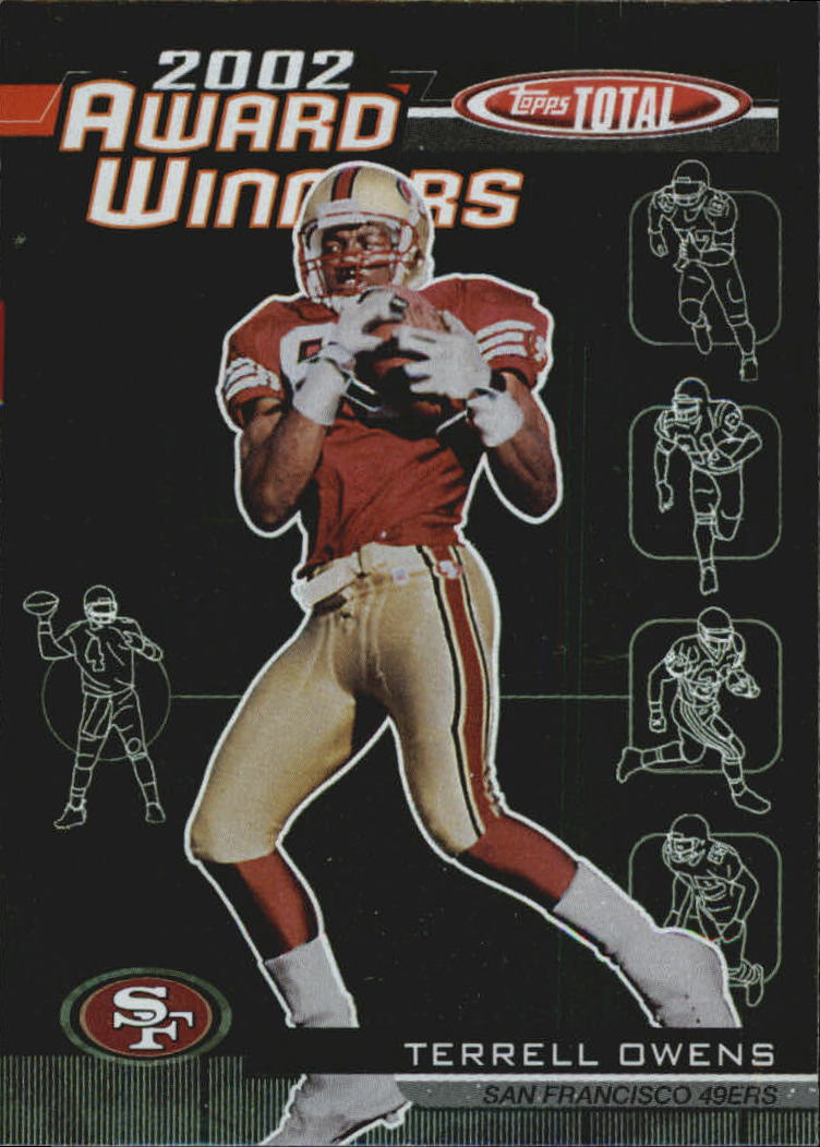 2003 Topps Total Award Winners #AW15 Terrell Owens