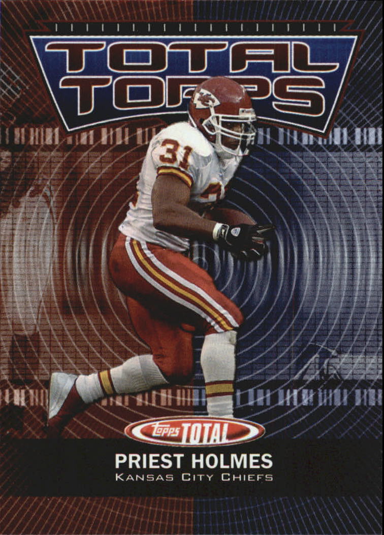 2003 Topps Total Total Topps #TT8 Priest Holmes