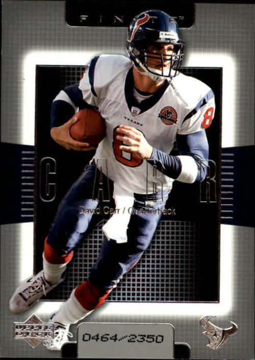 2003 Upper Deck Finite #8 David Carr