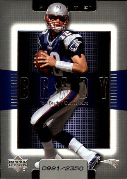 2003 Upper Deck Finite #12 Tom Brady