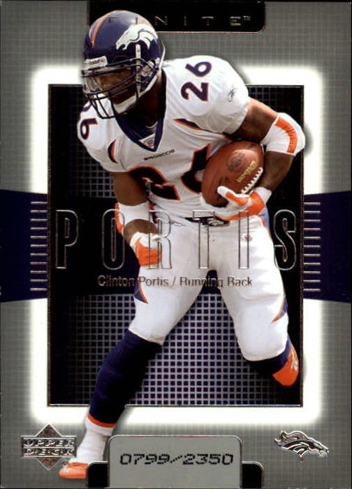 2003 Upper Deck Finite #26 Clinton Portis
