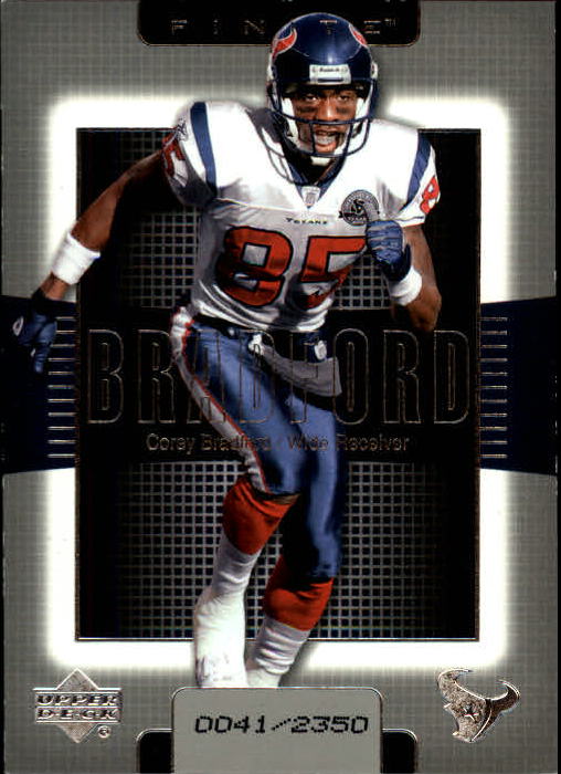 2003 Upper Deck Finite #78 Corey Bradford