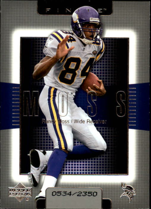 2003 Upper Deck Finite #84 Randy Moss