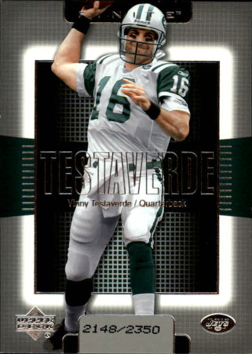 2003 Upper Deck Finite #98 Vinny Testaverde