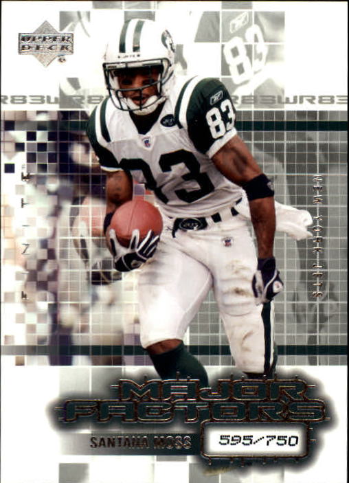 2003 Upper Deck Finite #137 Santana Moss MF
