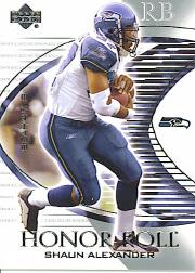 2003 Upper Deck Honor Roll #34 Shaun Alexander