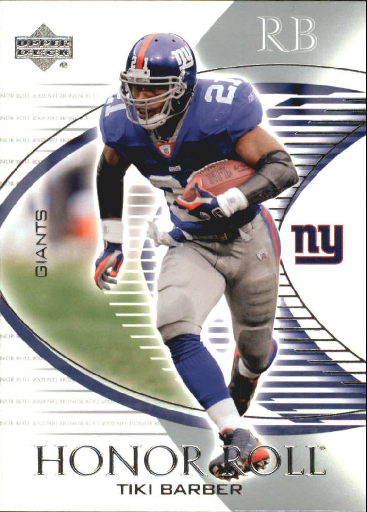 2003 Upper Deck Honor Roll #78 Tiki Barber