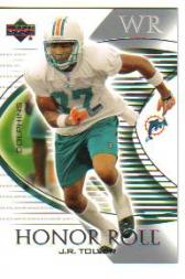 2003 Upper Deck Honor Roll #116 J.R. Tolver SP RC