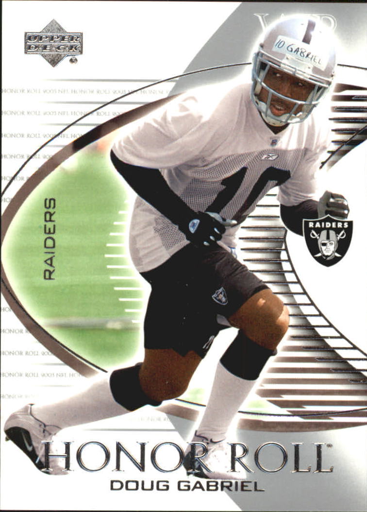 2003 Upper Deck Honor Roll #128 Doug Gabriel SP RC