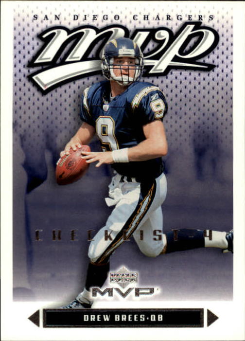 2003 Upper Deck MVP #440 Drew Brees CL