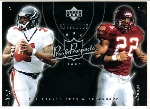 2003 Upper Deck Pros and Prospects #183 Lee Suggs RC/Michael Vick