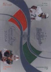 2003 Upper Deck Pros and Prospects Game Day Jersey Duals #DJCLD B.Leftwich/K.Dorsey