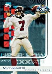 2003 Topps Super Bowl XXXVII Card Show #14 Michael Vick