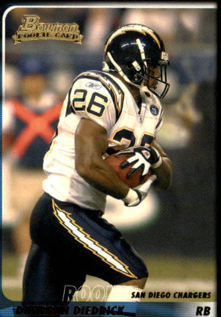 2003 Bowman #236 Dahrran Diedrick RC