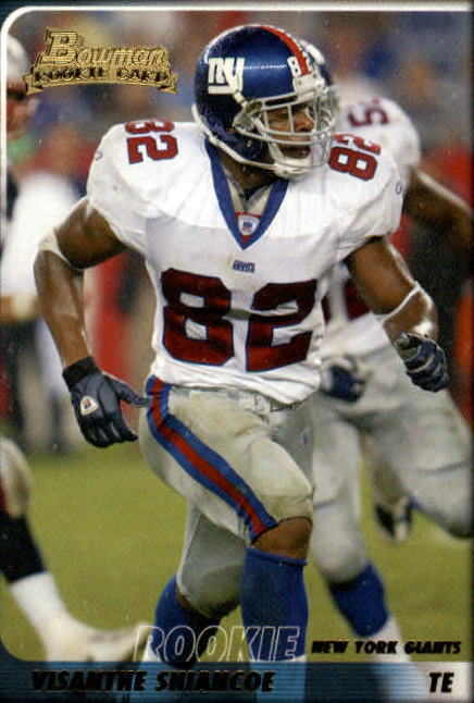 2003 Bowman #239 Visanthe Shiancoe RC