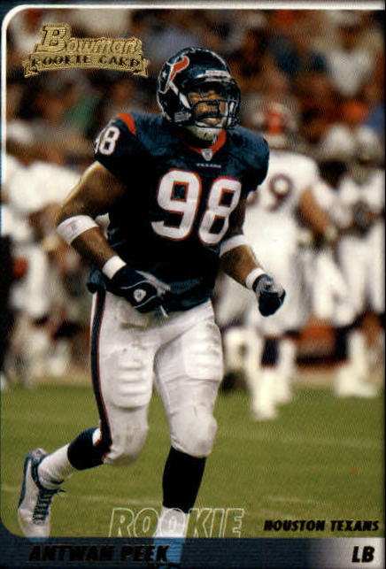 2003 Bowman #274 Antwan Peek RC