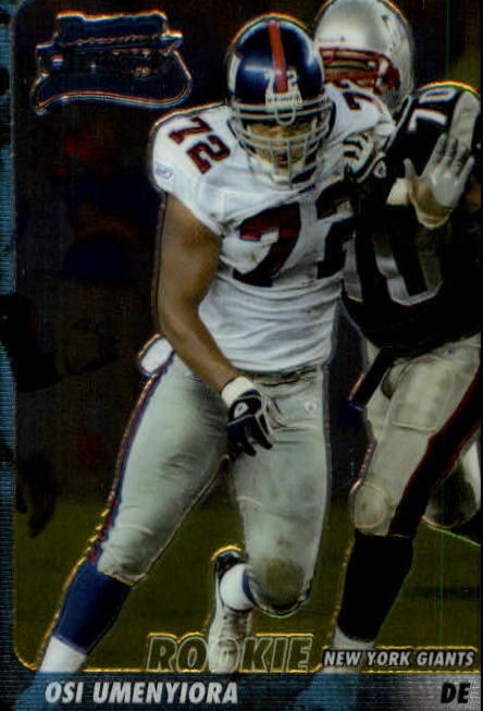2003 Bowman Chrome #158 Osi Umenyiora RC