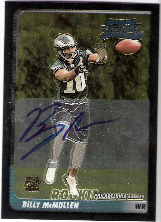 2003 Bowman Chrome #234 Billy McMullen AU D RC