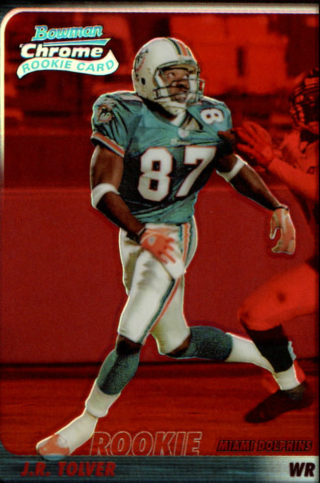 2003 Bowman Chrome Red Refractors #157 J.R. Tolver
