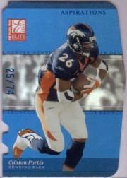 2003 Donruss Elite Aspirations #16 Clinton Portis/74