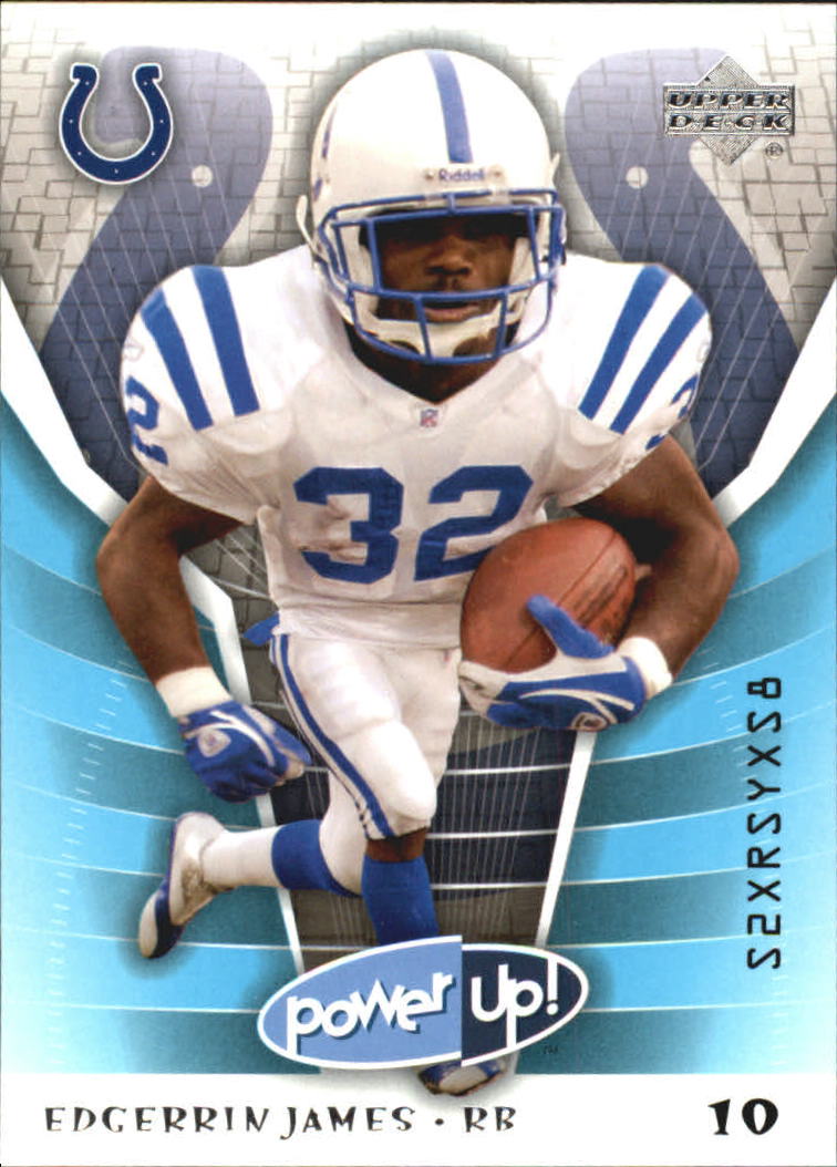 2004 Upper Deck Power Up #42 Edgerrin James
