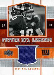 2004 Upper Deck Legends Future Legends Jersey #FLEM Eli Manning