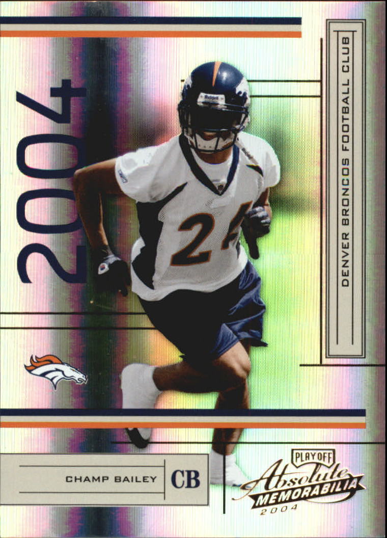 2004 Absolute Memorabilia #44 Champ Bailey