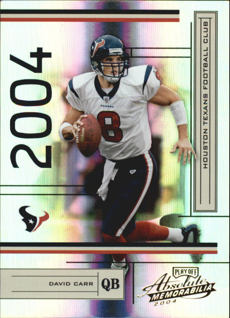2004 Absolute Memorabilia #57 David Carr