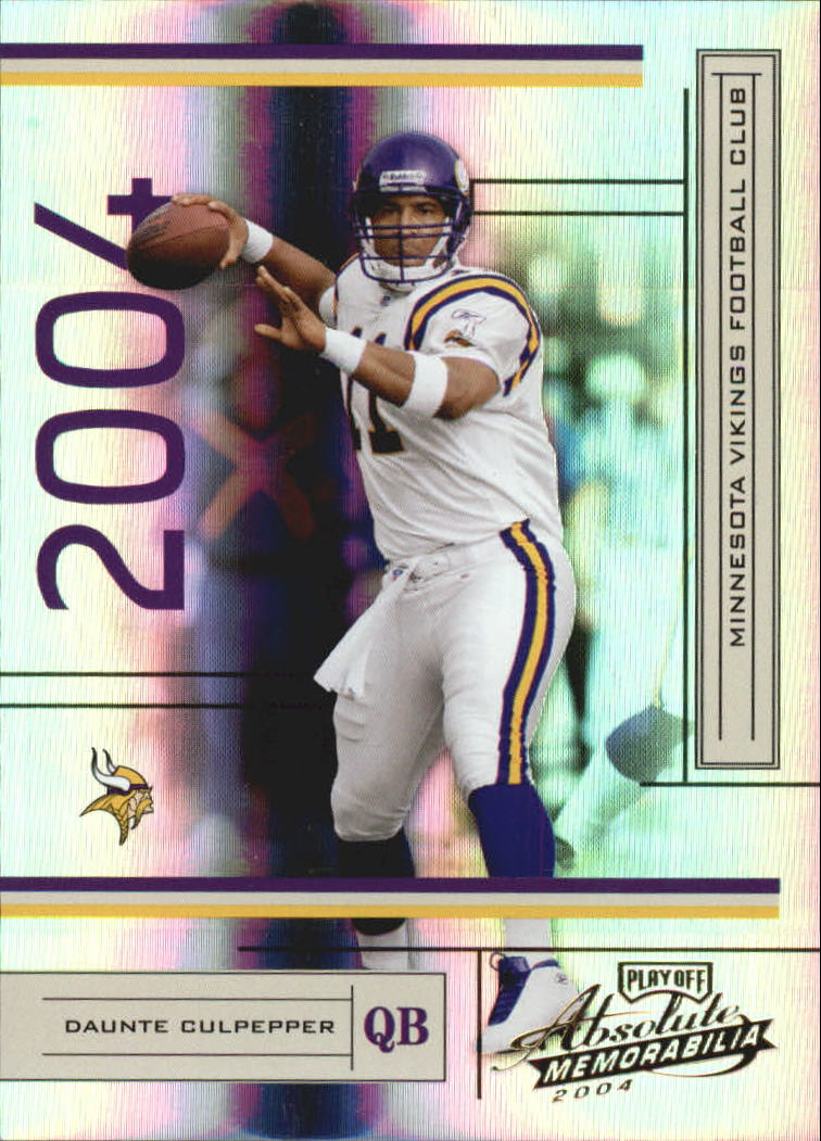 2004 Absolute Memorabilia #75 Daunte Culpepper
