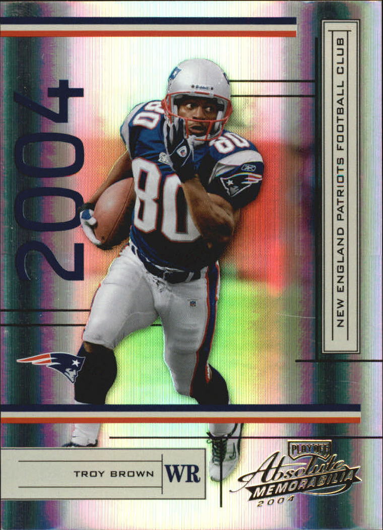 2004 Absolute Memorabilia #84 Troy Brown